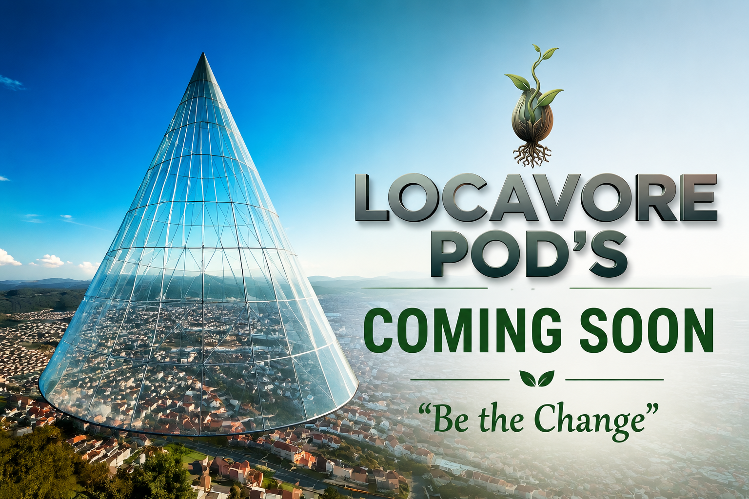 Locavore POD's Coming Soon — Be the Change